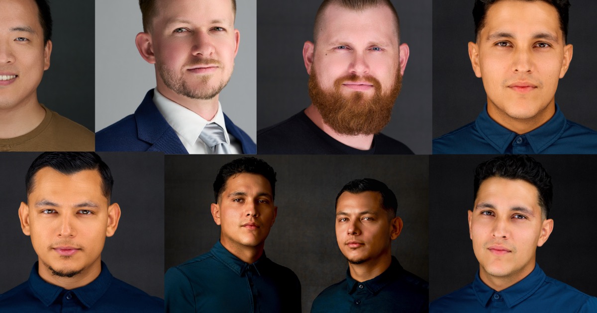 Corporate team headshots in The Woodlands, Texas